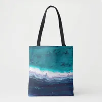 Abstract Ocean Tote Bag