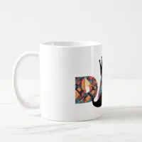 Royally Awesome Dad: Geometric Pattern Mug