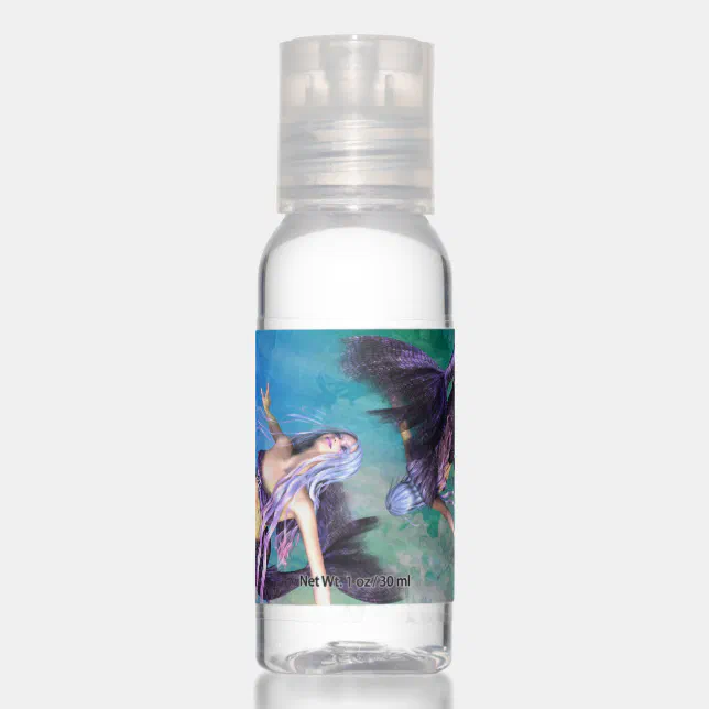 Pisces – Two Mermaids Swimming in a Loop Hand Sanitizer