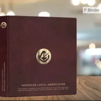 Sleek Legal Presentation Binder