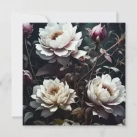 Black and White Roses Watercolor ai art