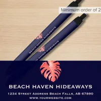 Monstera Leaf Logo Hospitality Pen