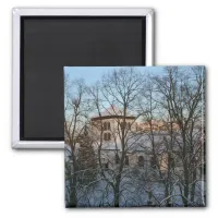 Magical Winter Church Magnet