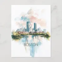 Boston USA Postcard