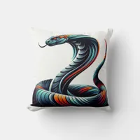 Serpentine Comfort: Cobra-Shaped Pillow for Exotic