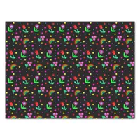 Flowers, Flowers and Polka Dots Girl's  Tissue Paper