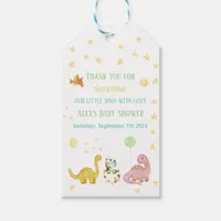 Dinosaur Baby Shower Gift Tags