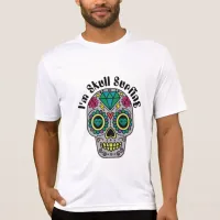 Decorated Abstract Skull T-Shirt