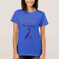 ME/CFS Fibromyalgia Ribbon Awareness Shirt