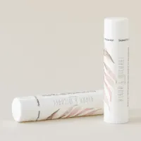 Dreamy Foliage Wedding V2 Blush Pink ID817 Lip Balm