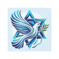 Peace For Israel Metal Print