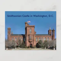 Smithsonian Castle in Washington, D.C. Postcard