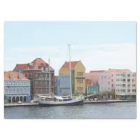 Sailing Boat in Willemstad Tissue Paper