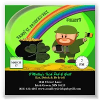 Budget St Patrick's Day Leprechaun, Pot of Gold Photo Print