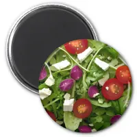 Garden Salad Tomatoes and Feta Cheese Magnet