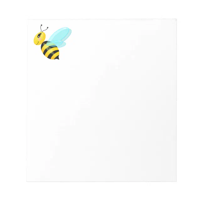 abeille heureuse notepad