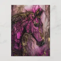 The Purple Horse Postcard