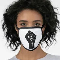 BLM BLack Lives Matter Fist Rally Face Mask