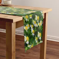 In a Dreamy Field of Chamomile Short Table Runner