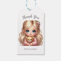 Personalized Sweet Little Girl Gift Tags