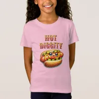 Hot Diggity | Retro Hot dog  T-Shirt