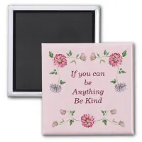 Pink & Purple Floral Vine   Magnet