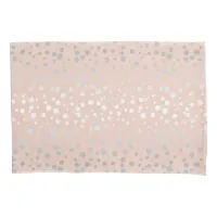 Rose Gold Polka Dots ID128 Pillow Case