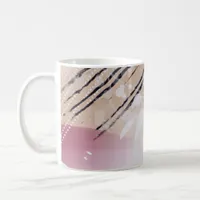 Abstract Floral Coffee Mug