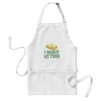 I Drown My Food Epic Potato Fun Saying Adult Apron