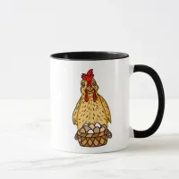 Funny Chicken Pun | Chicken Quote Humor Mug
