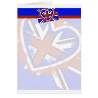 Cool British Flag Heart Design