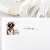 Modern Bride Wedding Label