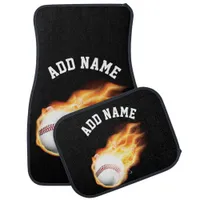 Baseball Personalized Car Mat