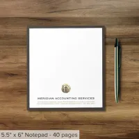 Custom Business Notepad with Logo