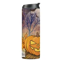 Retro Halloween  Thermal Tumbler