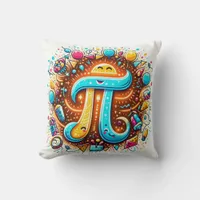 Happy pi day 3.14 throw pillow