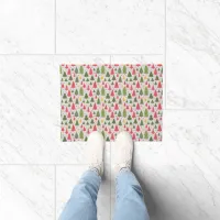 Multicolor Christmas Tree Doormat