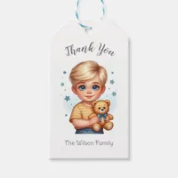 Personalized Sweet Baby Boy Gift Tags