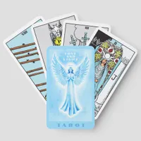 Healing Angel | Throat Chakra Blue Tarot Cards