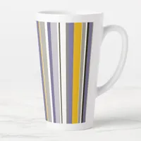 Modern New Season Stripes Latte Mug