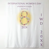 International Women Day Inspire Inclusion Backdrop