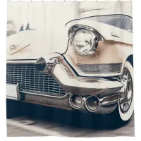 Classic Antique Retro Car Shower Curtain