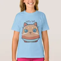 Kitty Cat Faced T-Shirt