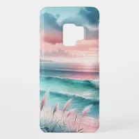 Beautiful Ocean Scene in Pink and Blue Case-Mate Samsung Galaxy S9 Case