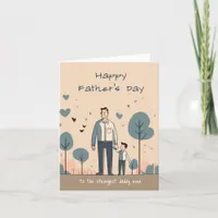 Daddies: The Trees of Our Lives Father's Day Thank You Card