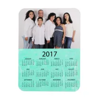 Personalize this 2017 Mini Refrigerator Calendar Magnet