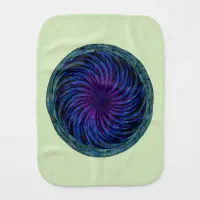 Ethereal Swirl Baby Burp Cloth