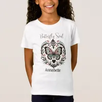 Boho Butterfly Soul White T-Shirt