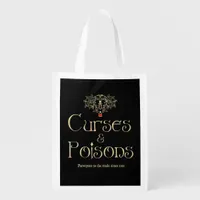 Curses and Poisons Grocery Bag