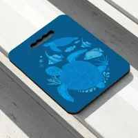 Sea Turtles Marine Wildlife Design Seat Cushion